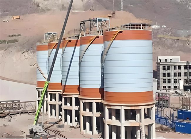 桦南高架钢板仓